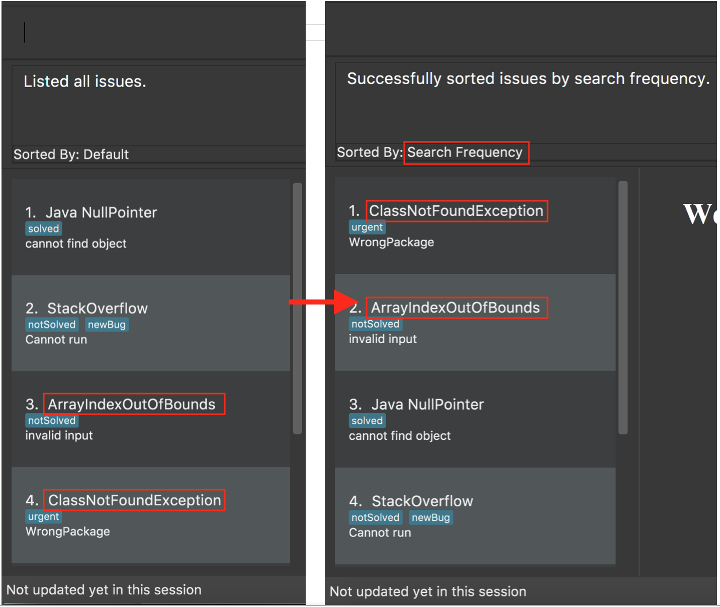 sort freq command